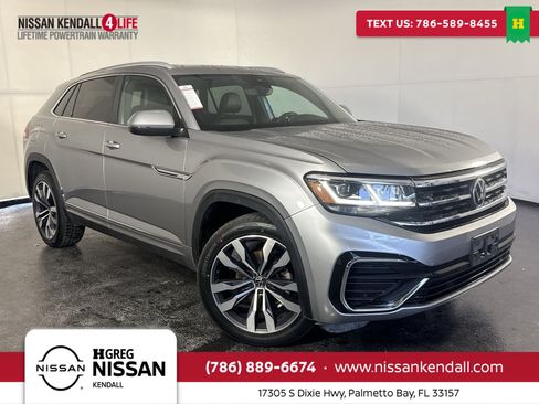 Used 2021 Volkswagen Atlas Cross Sport SEL R-Line image 1