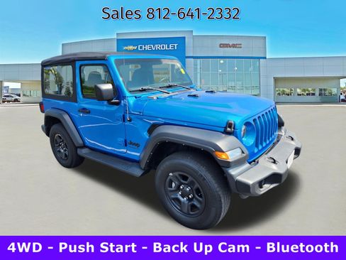 Used 2022 Jeep Wrangler Sport AWD/4WD image 1