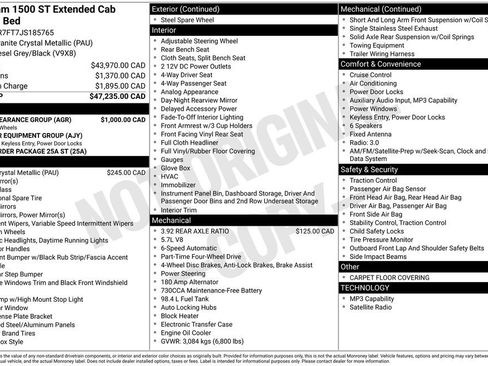 Used 2018 RAM 1500 ST w/ SXT Appearance Group image 5