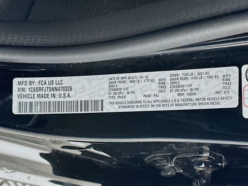 Used 2022 RAM 1500 Laramie AWD/4WD image 30