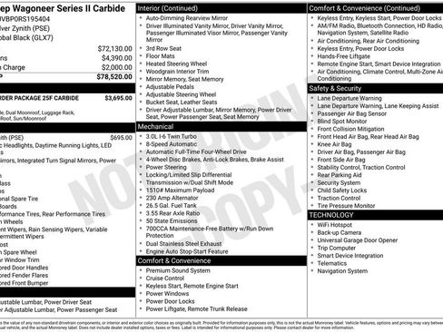 Certified 2024 Jeep Wagoneer Series II image 30