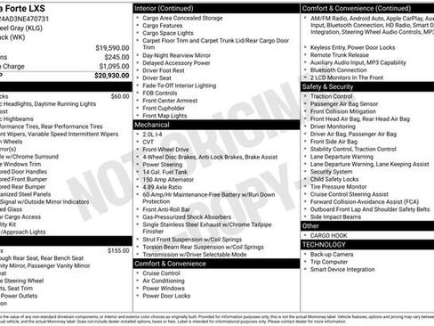 Used 2022 Kia Forte LXS image 11