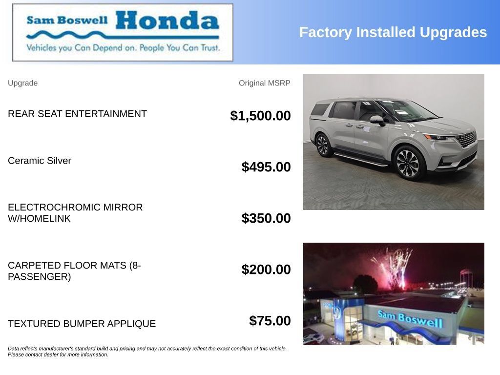 Used 2022 Kia Carnival EX FWD image 4