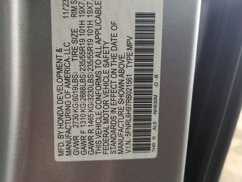 Certified 2024 Honda Odyssey Elite image 30