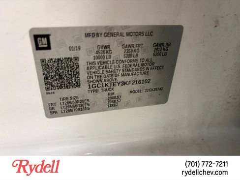 Used 2019 Chevrolet Silverado 2500 LTZ w/ Duramax Plus Package image 22