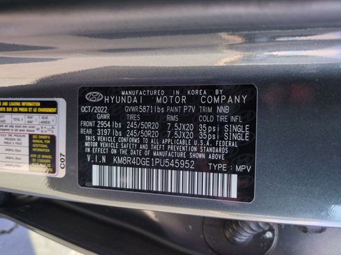 Used 2023 Hyundai Palisade SEL AWD/4WD image 35