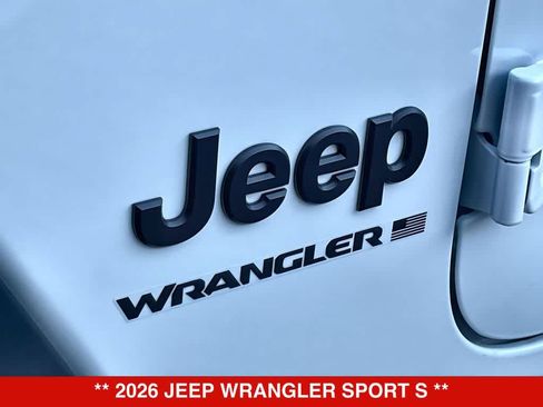 New 2026 Jeep Wrangler Unlimited Sport AWD/4WD image 8