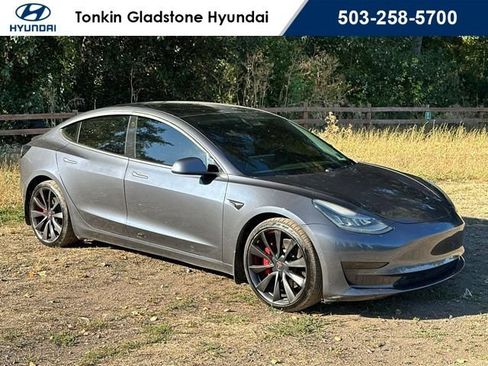 Used 2020 Tesla Model 3 Performance AWD/4WD image 1