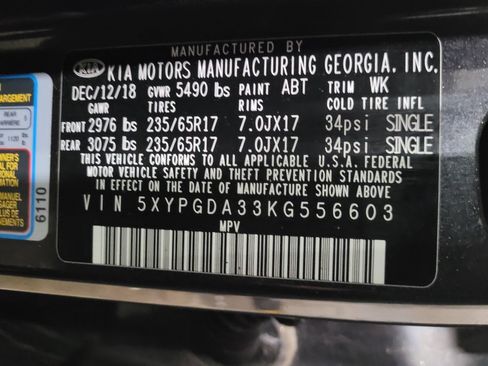Used 2019 Kia Sorento AWD w/ Option Group 020 image 33