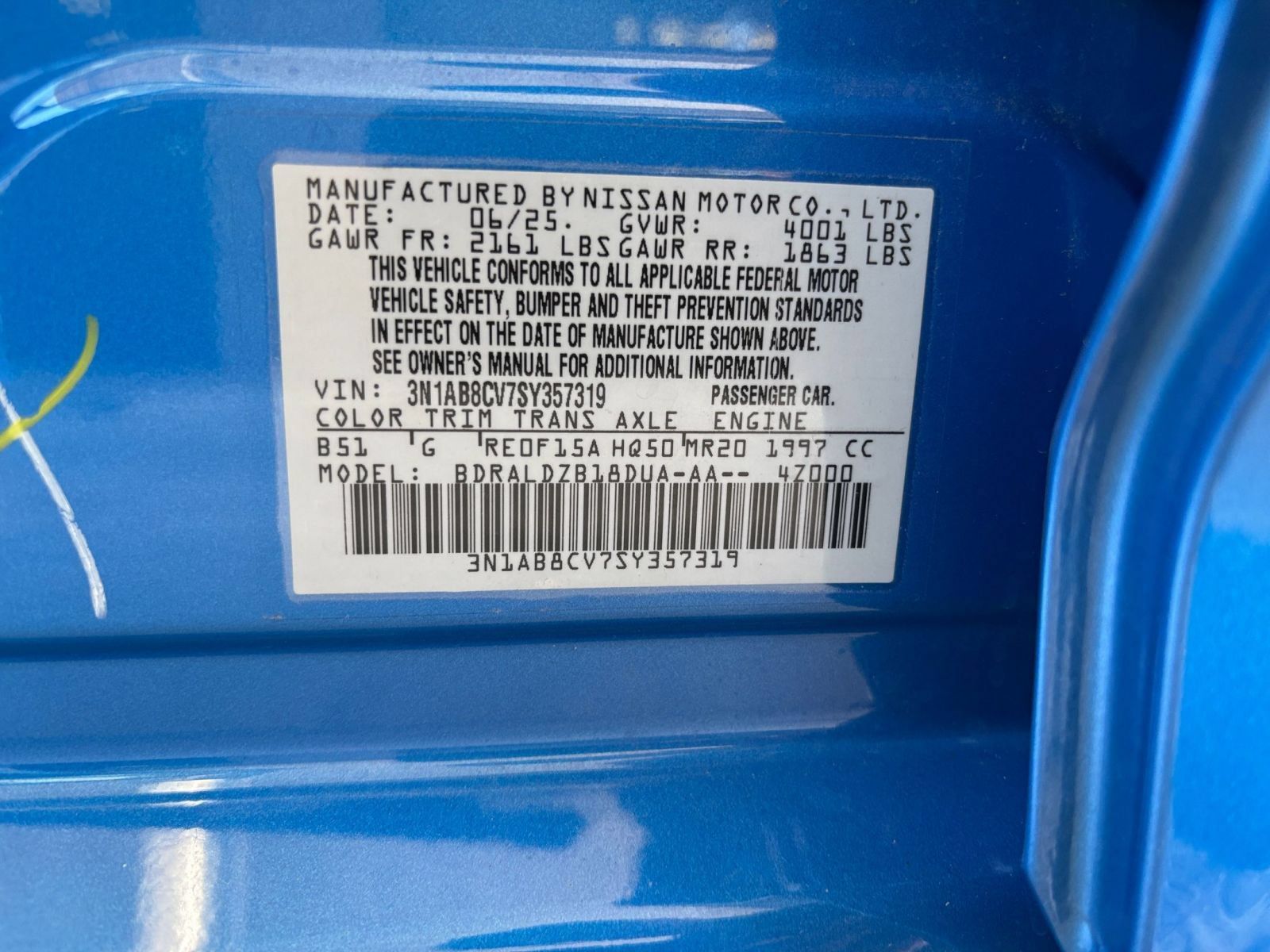 Used 2025 Nissan Sentra SV FWD image 27