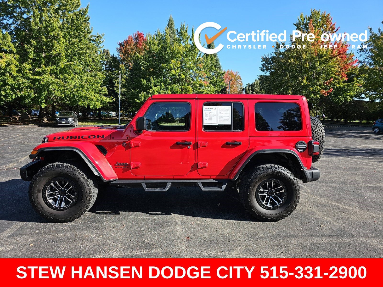 Used 2024 Jeep Wrangler Unlimited Rubicon AWD/4WD image 1
