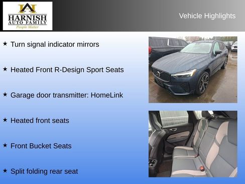 Used 2022 Volvo XC60 B6 R-Design w/ Advanced Package image 13