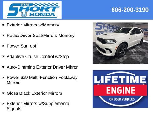 Used 2025 Dodge Durango R/T w/ Blacktop Package AWD/4WD image 25