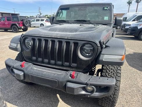 Used 2022 Jeep Wrangler Unlimited Rubicon w/ Steel Bumper Group AWD/4WD image 2