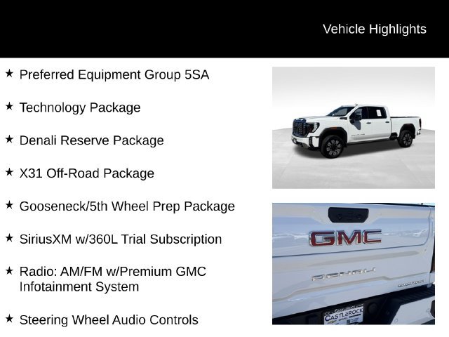 Used 2025 GMC Sierra 3500 Denali w/ Denali Reserve Package AWD/4WD image 7