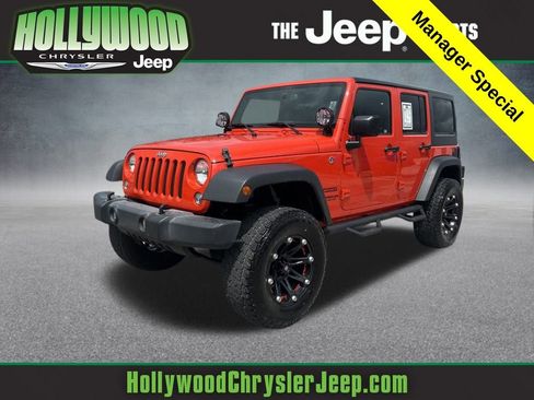 Certified 2015 Jeep Wrangler Unlimited Sport w/ Quick Order Package 24S image 1