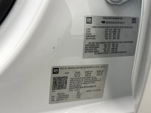 Used 2023 Chevrolet Silverado 1500 Custom Trail Boss image 22