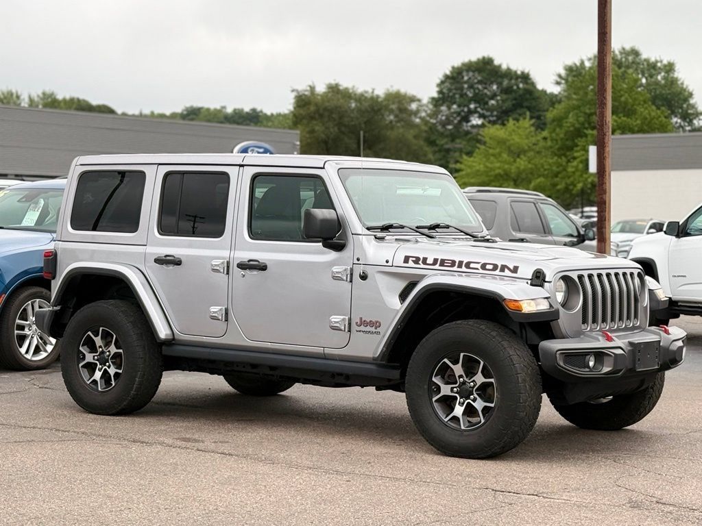 Used 2018 Jeep Wrangler Unlimited Rubicon w/ Uconnect 4C Nav & Sound Group AWD/4WD image 29