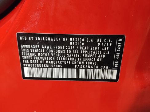 Used 2019 Volkswagen Jetta GLI image 33