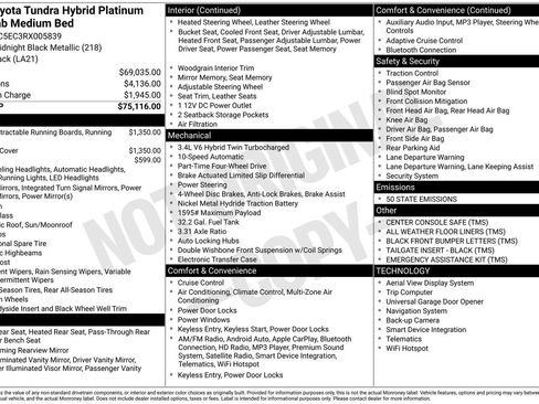 Used 2024 Toyota Tundra Platinum image 28