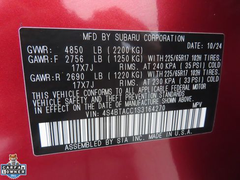 Used 2025 Subaru Outback Premium AWD/4WD image 27