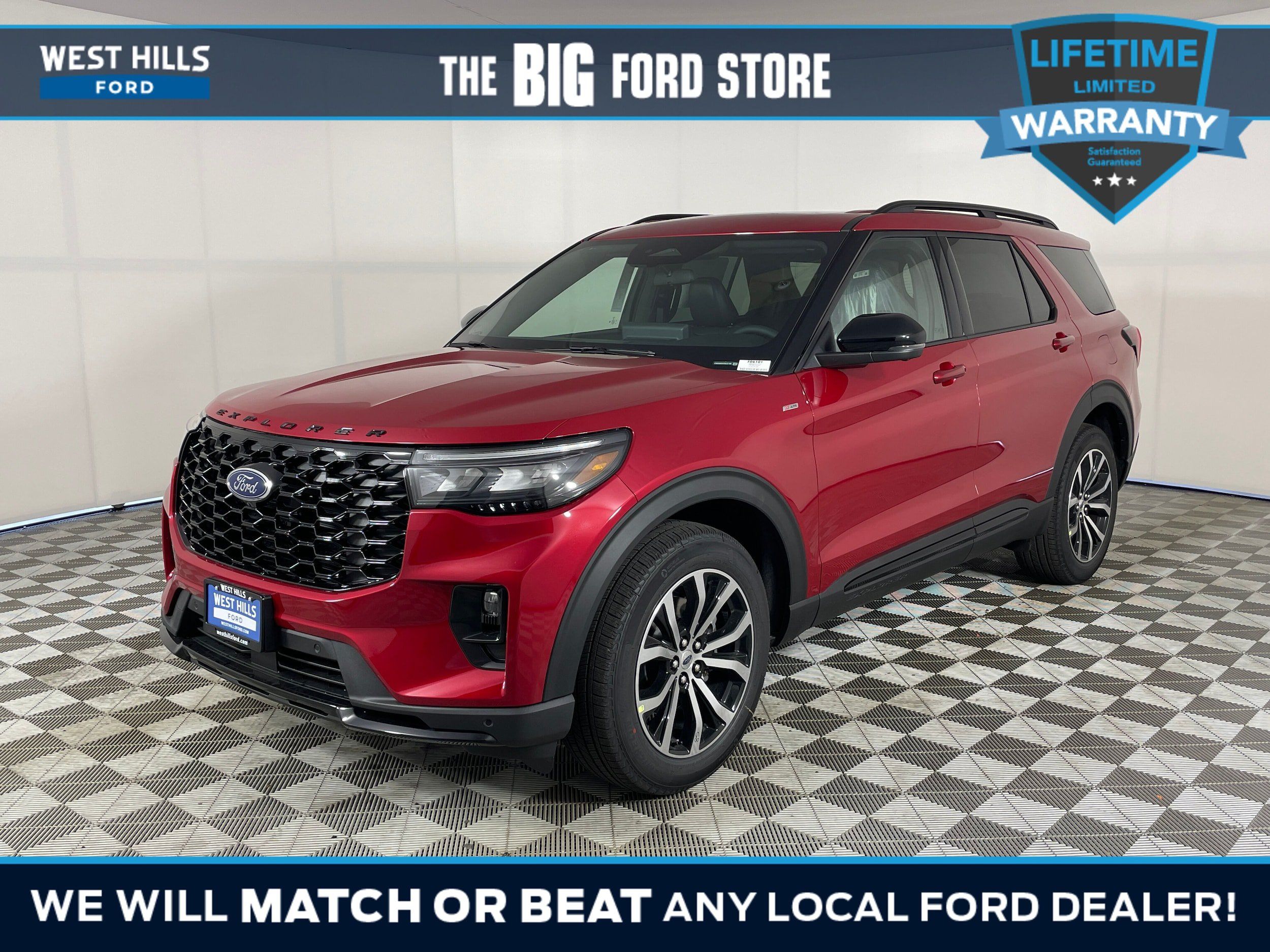 New 2026 Ford Explorer ST-Line AWD/4WD image 1
