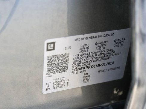 Used 2021 Chevrolet Tahoe Z71 w/ Luxury Package image 37