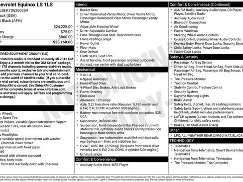 Used 2013 Chevrolet Equinox LS image 11