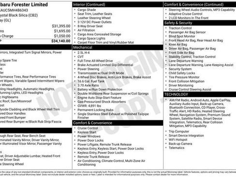Used 2021 Subaru Forester Limited image 4