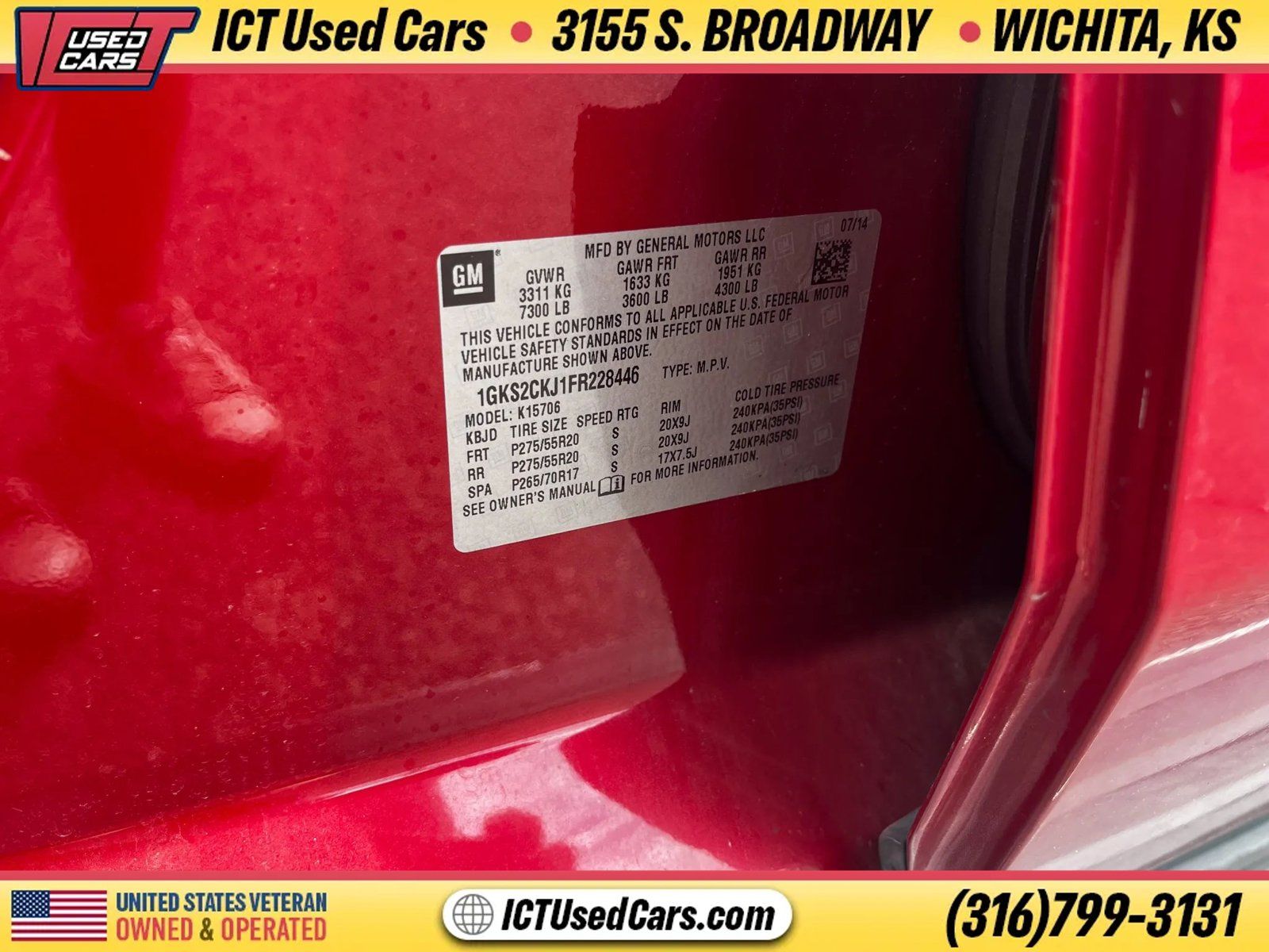 Used 2015 GMC Yukon Denali w/ Touring Package AWD/4WD image 5