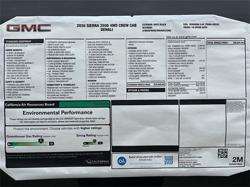 New 2026 GMC Sierra 2500 Denali w/ Denali Reserve Package image 21