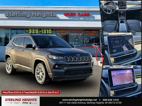 Used 2022 Jeep Compass Latitude image 1