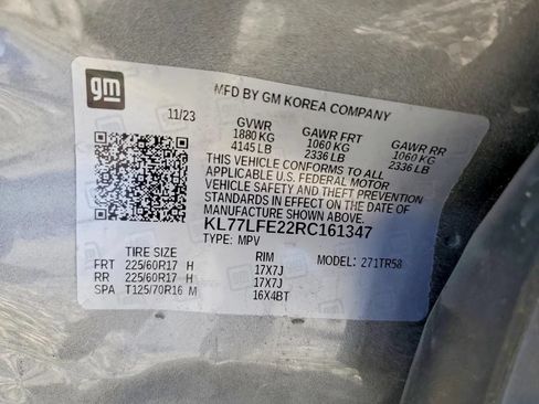 Used 2024 Chevrolet Trax LS FWD image 12