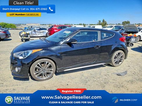 Used 2016 Hyundai Veloster Turbo FWD image 1