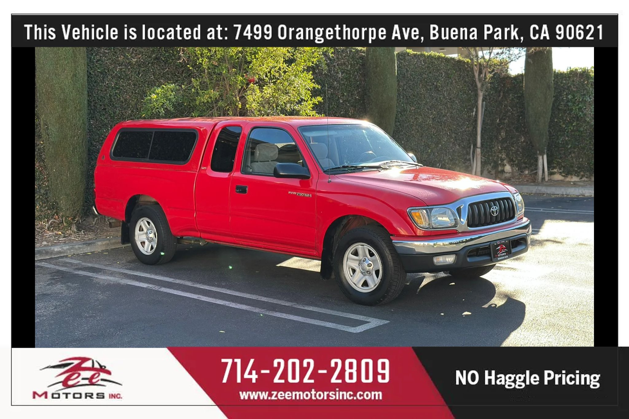 Used 2001 Toyota Tacoma 2WD Xtracab w/ SR5 Pkg w/ Chrome Pkg image 4