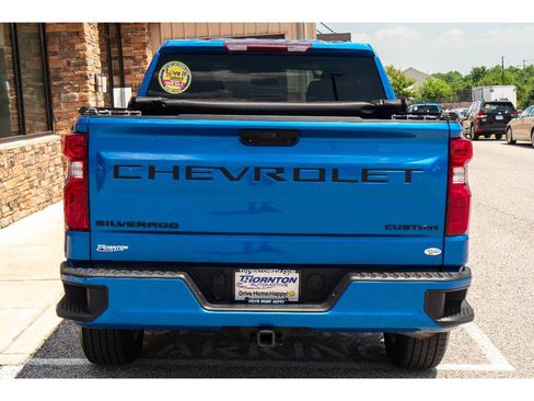 Used 2023 Chevrolet Silverado 1500 Custom w/ LPO, Dark Essentials Package AWD/4WD image 4