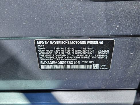 Used 2025 BMW X7 M60i w/ Executive Package AWD/4WD image 35