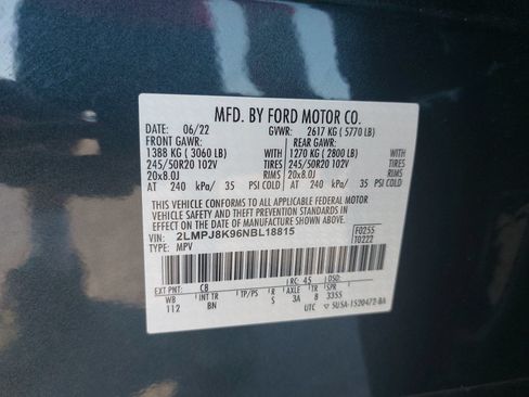 Used 2022 Lincoln Nautilus Reserve AWD/4WD image 37