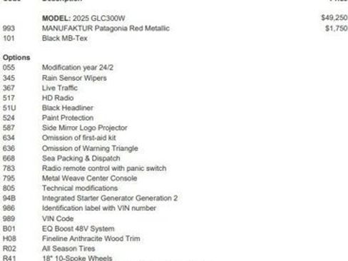 Certified 2025 Mercedes-Benz GLC 300 image 4