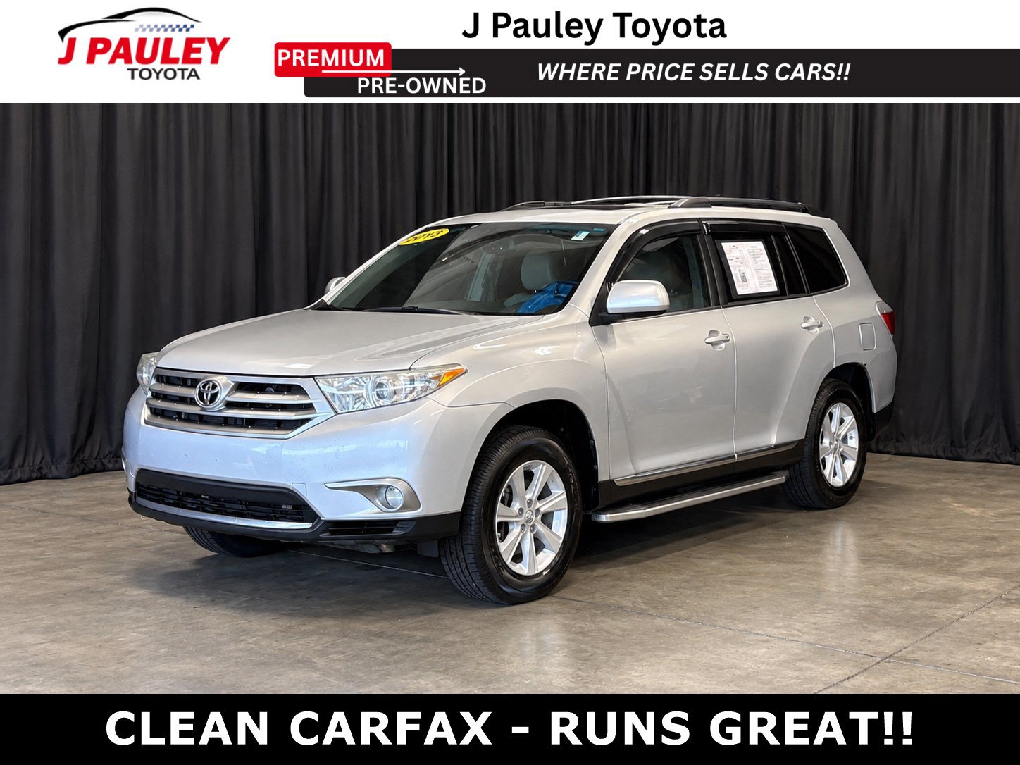 Used 2013 Toyota Highlander SE FWD image 1