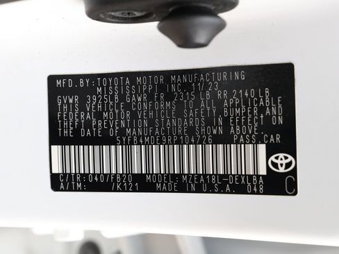 Used 2024 Toyota Corolla LE FWD image 31