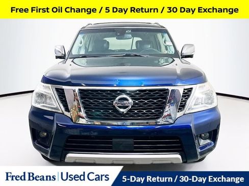 Used 2017 Nissan Armada Platinum w/ Captain Seat Package image 2