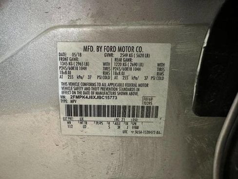 Used 2018 Ford Edge SEL w/ Equipment Group 201A AWD/4WD image 27