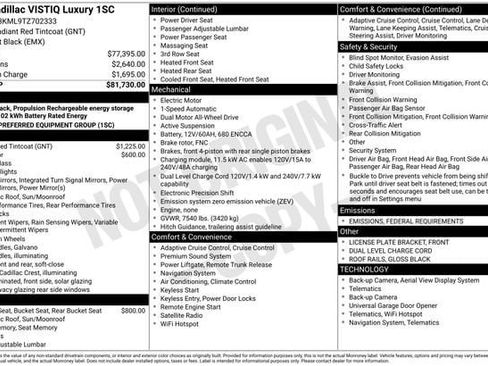 New 2026 Cadillac Vistiq Luxury image 31