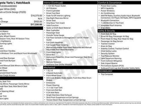 Used 2017 Toyota Yaris L image 23