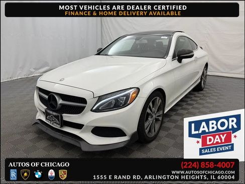 Used 2017 Mercedes-Benz C 300 4MATIC Coupe image 1