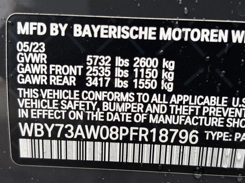 Used 2023 BMW i4 eDrive40 w/ M Sport Package RWD image 32