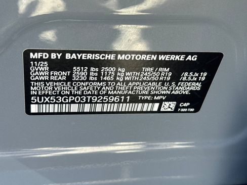 Used 2026 BMW X3 xDrive30i w/ M Sport Package AWD/4WD image 28