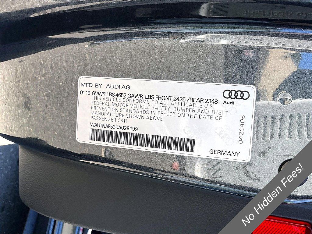 Used 2019 Audi A5 2.0T Premium Plus w/ Premium Plus AWD/4WD image 28