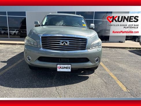 Used 2012 INFINITI QX56 4WD w/ Deluxe Touring Pkg image 3